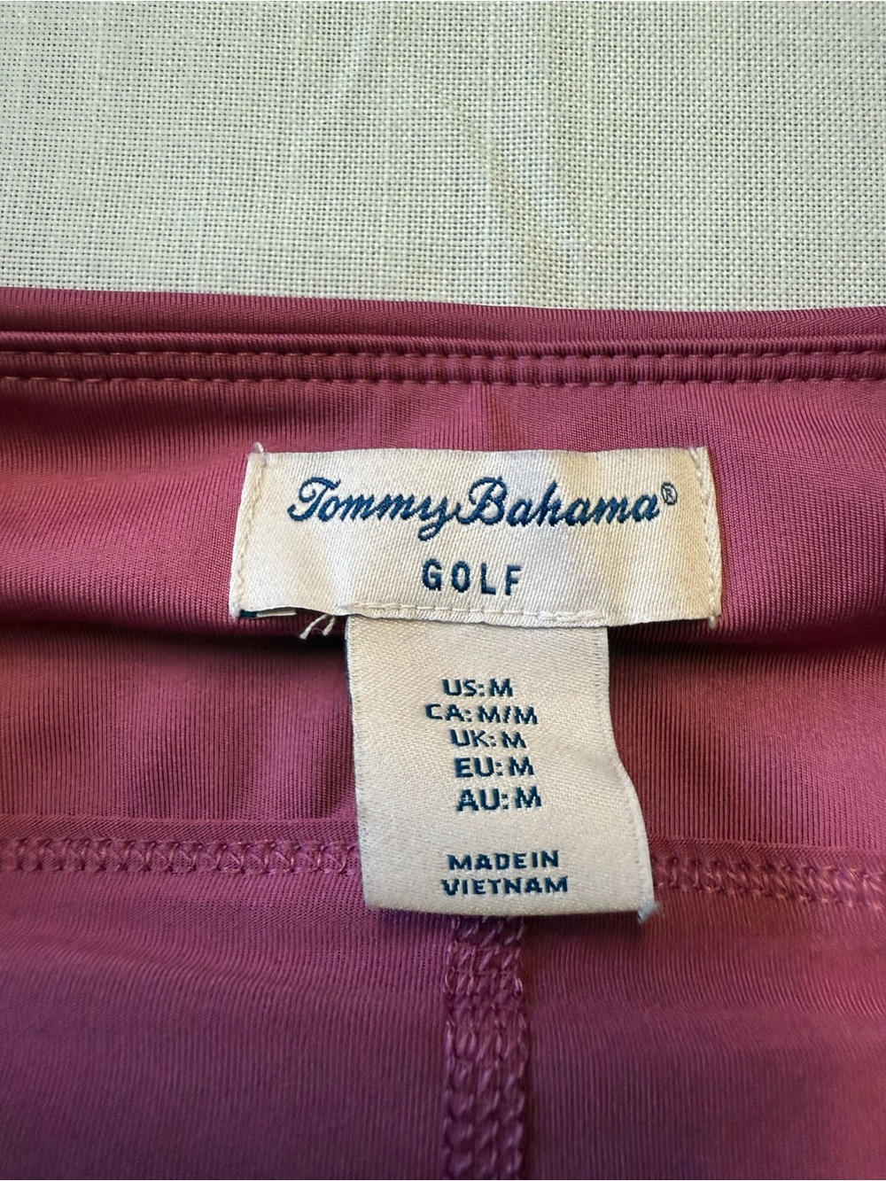 Tommy Bahama Golf Tennis Skirt Skort Pink Mauve Size M - Picture 4 of 8
